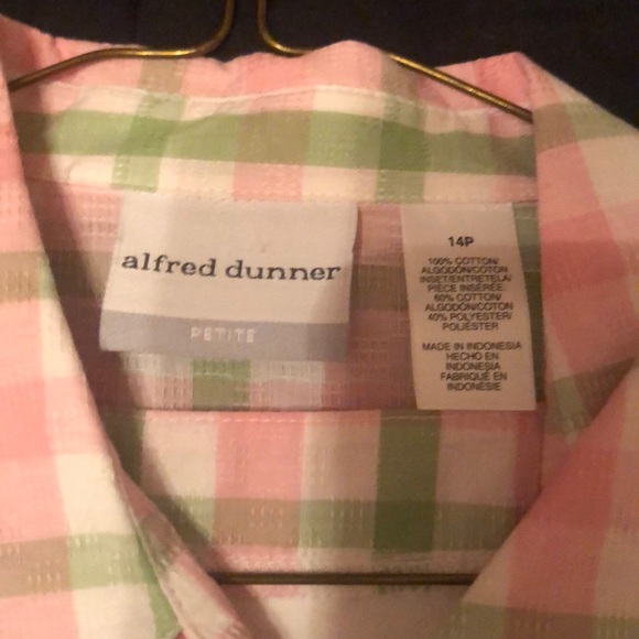 Alfred Dunner Button Up - Picture 2 of 3